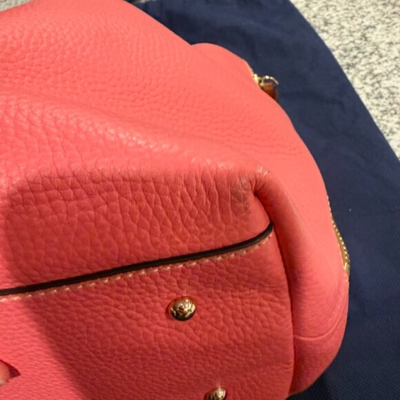 Dooney & Bourke Pink Leather Handbag - Picture 12 of 16